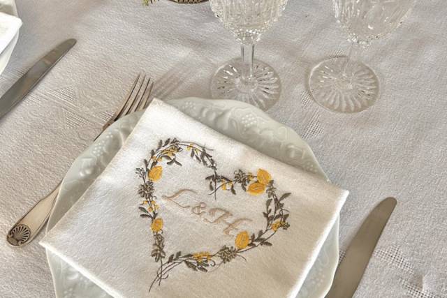 Serviette de table- table spéc