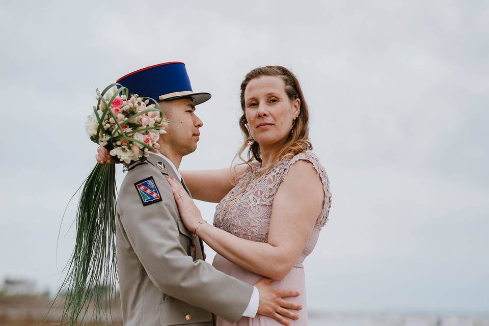 Shooting couple Mariage