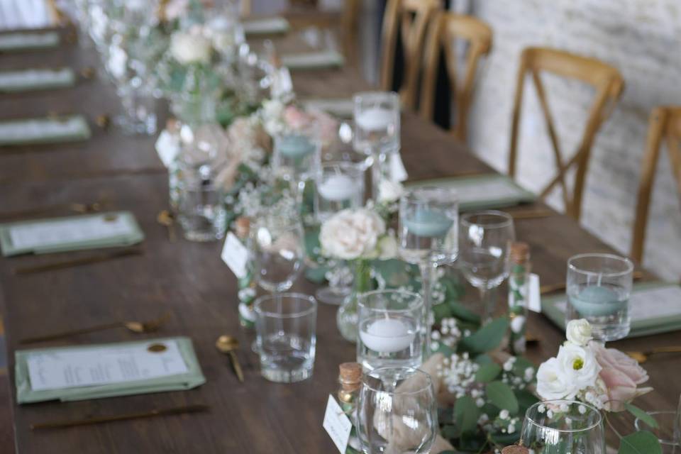 Table d'honneur A&D