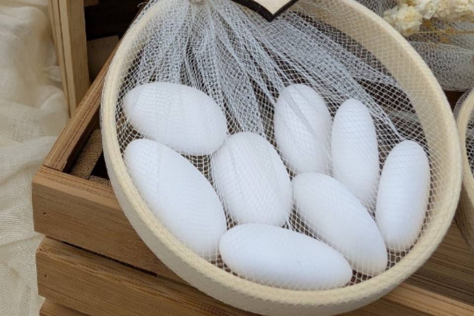 Contenants à dragée bohème