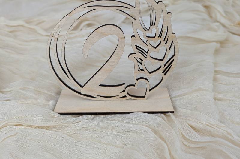 Numéro de table coeur