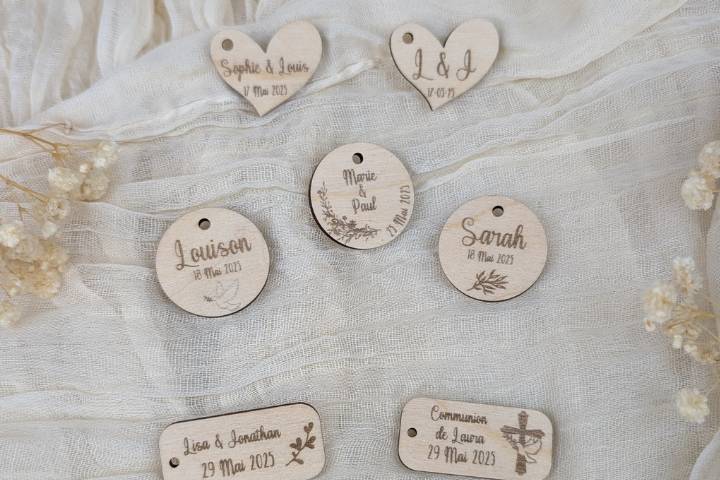 Étiquettes personnalisées