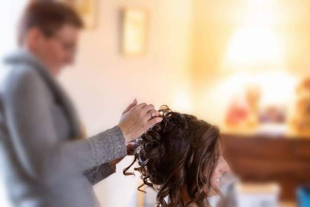 Chignon mariée