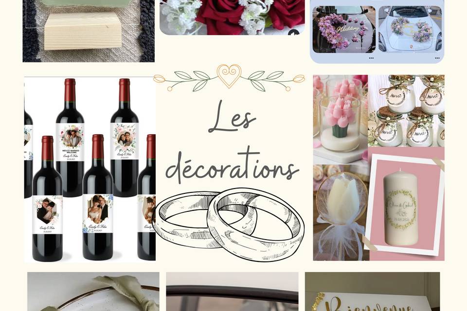 Décoration pour événement