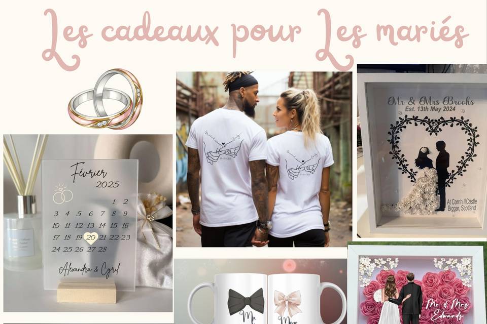 Cadeaux pour les mariées