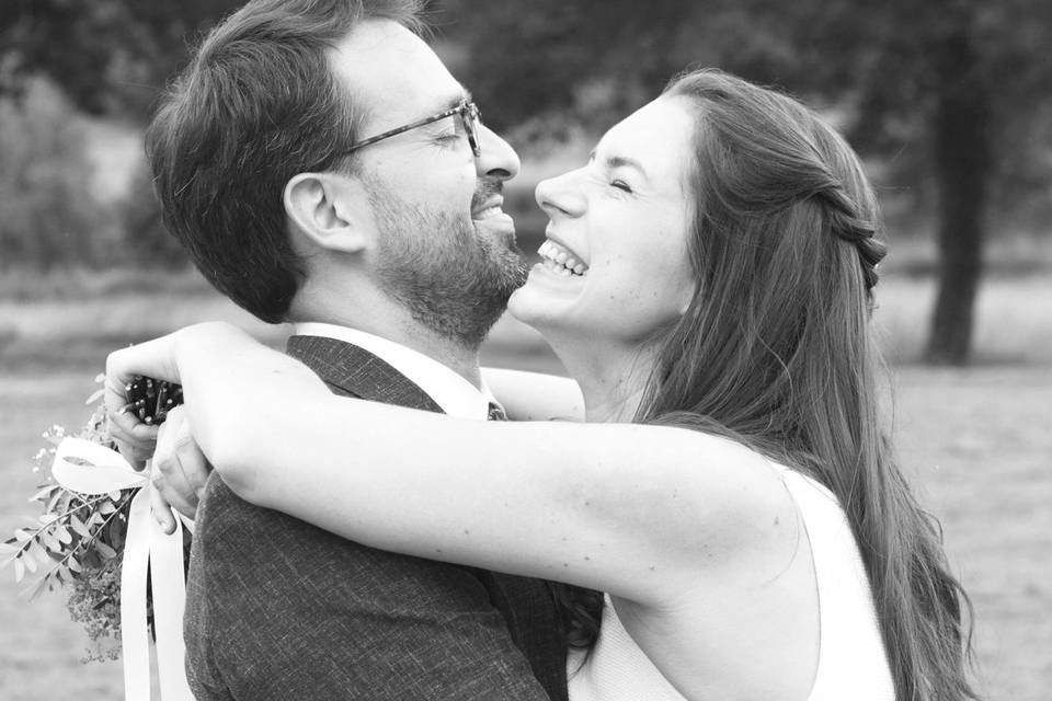 Mariage civil champêtre