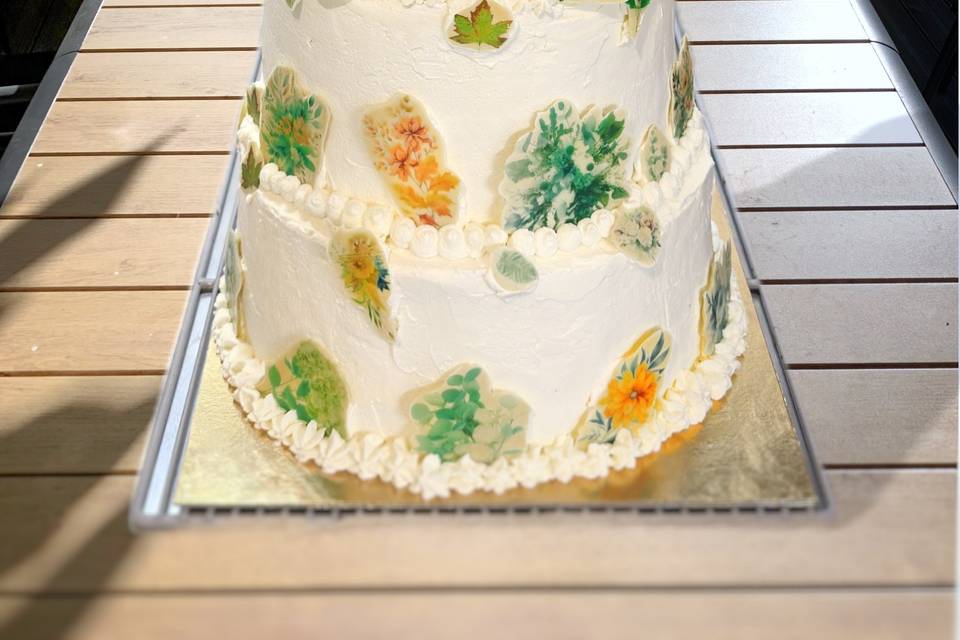 Wedding layer cake vanille frb