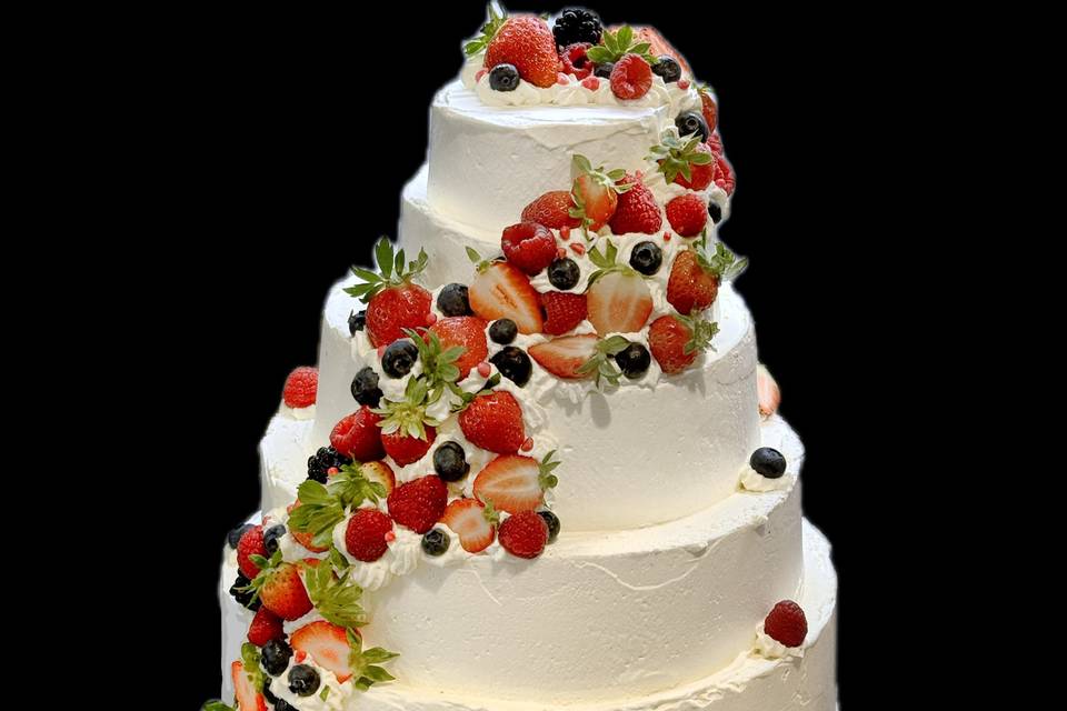 Layer cake fruits