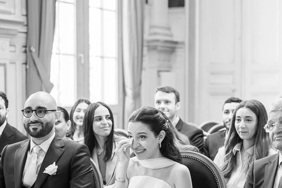 Mariage émotion