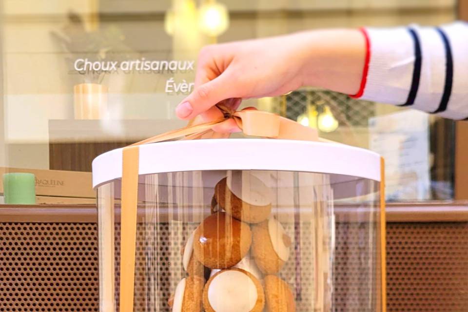 Pièce de 30 choux à emporter