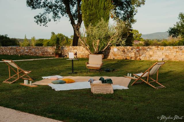 Le clos et ses espaces détente