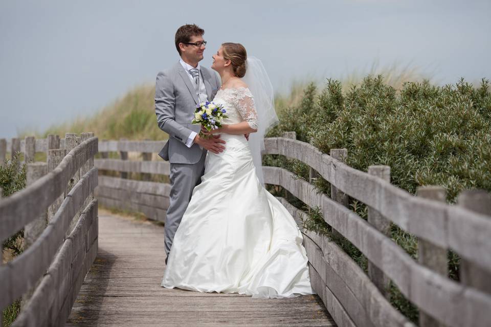 Charlotte & Samuel à la mer