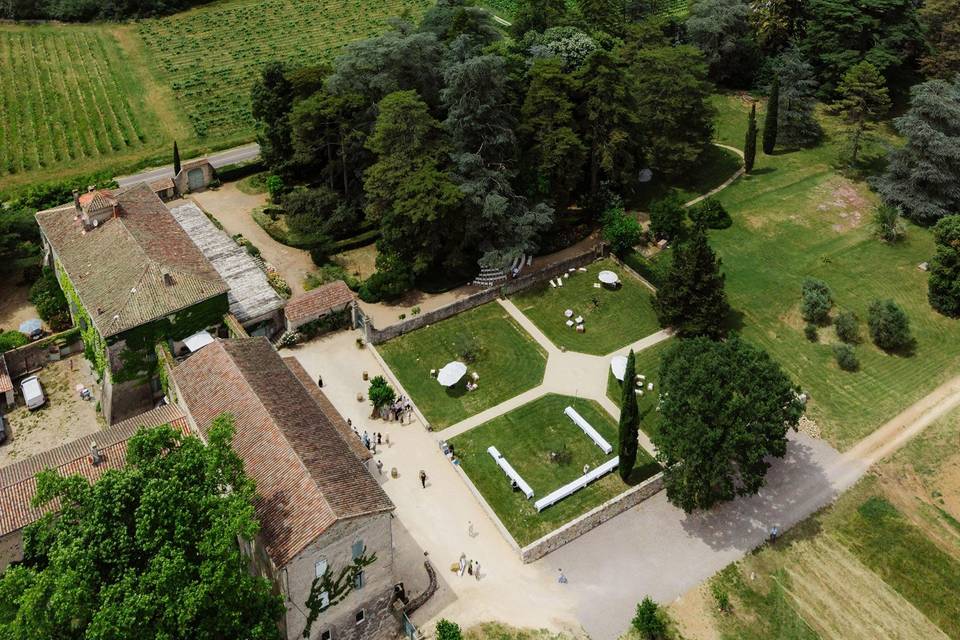 Vue aérienne