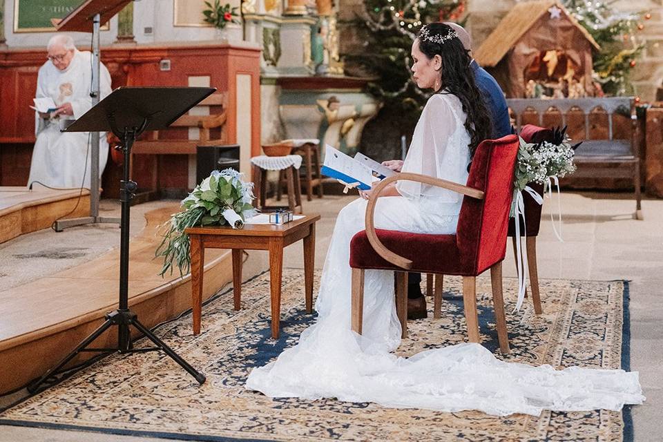 Mariage en hiver