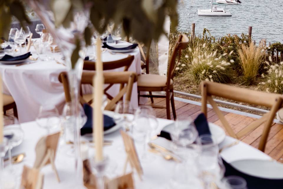 Mariage bercé par la mer