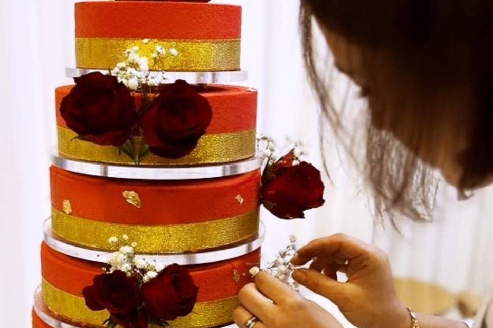 Wedding entremets à la françai