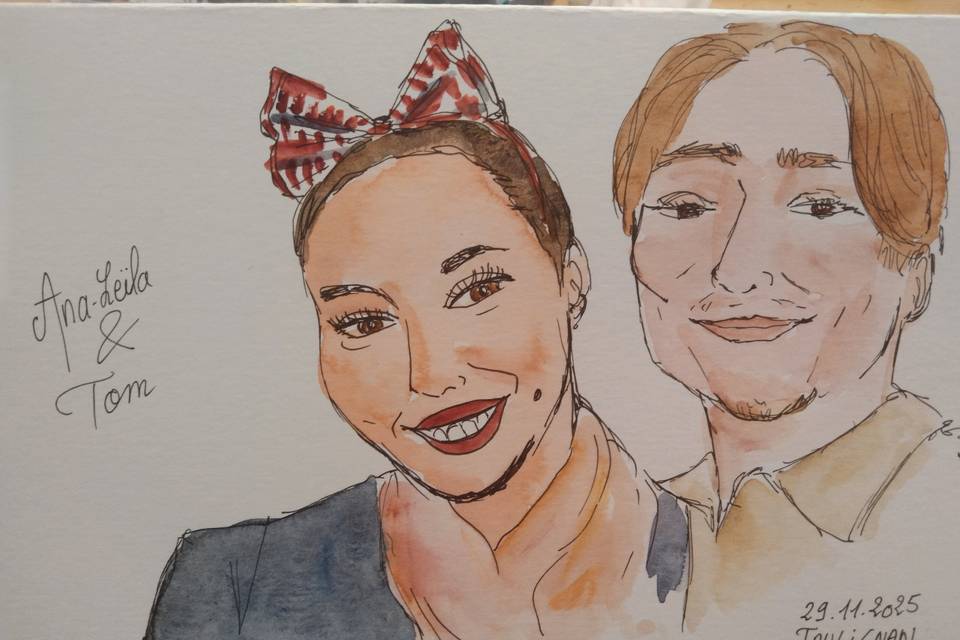 Des portraits en cadeau