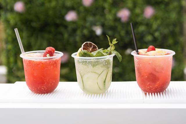 Cup premium cocktail