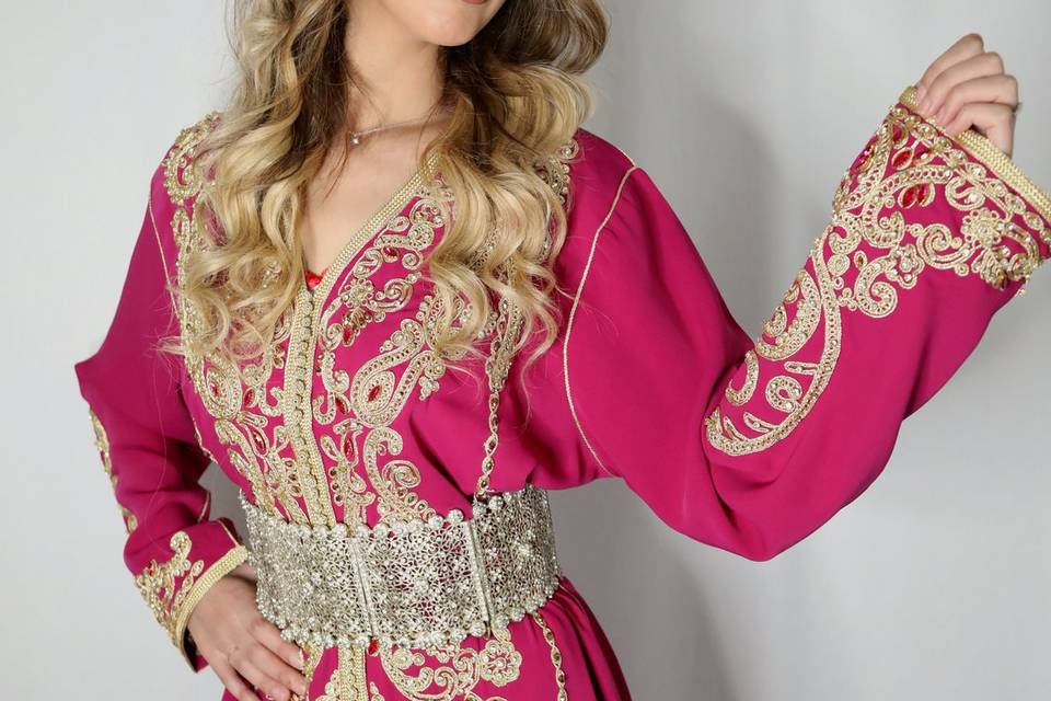 Caftan Fushia