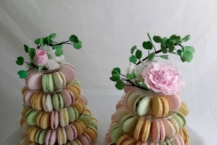 Les pyramides de macarons