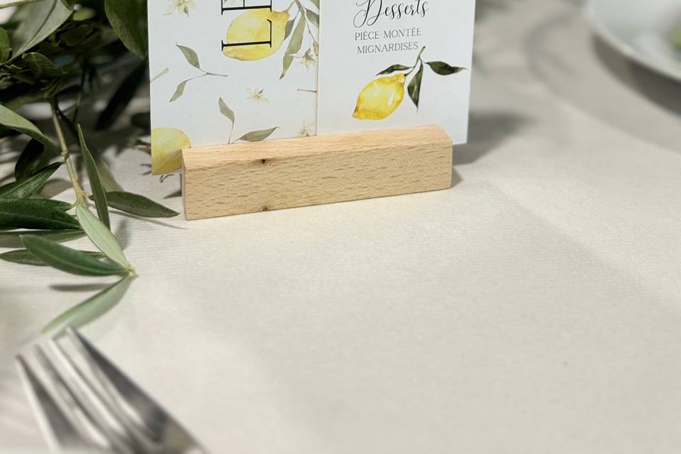 Décoration citrons
