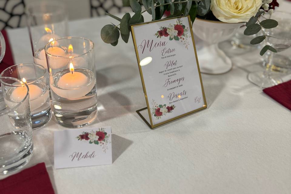 Mariage bordeau
