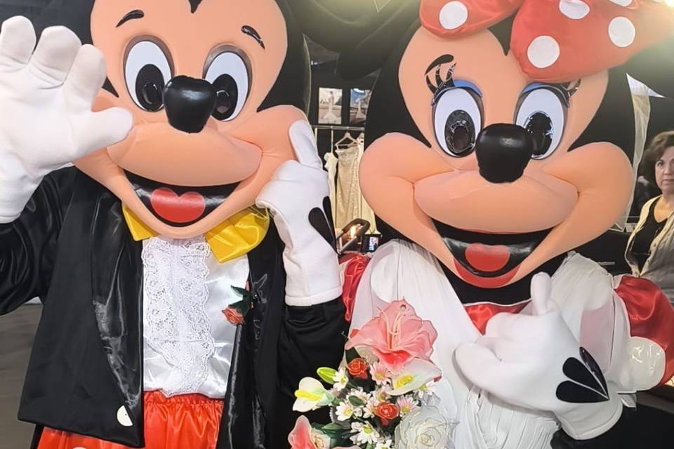 Nos mascottes en marié
