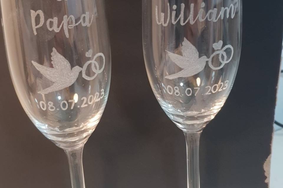 Gravure sur verre