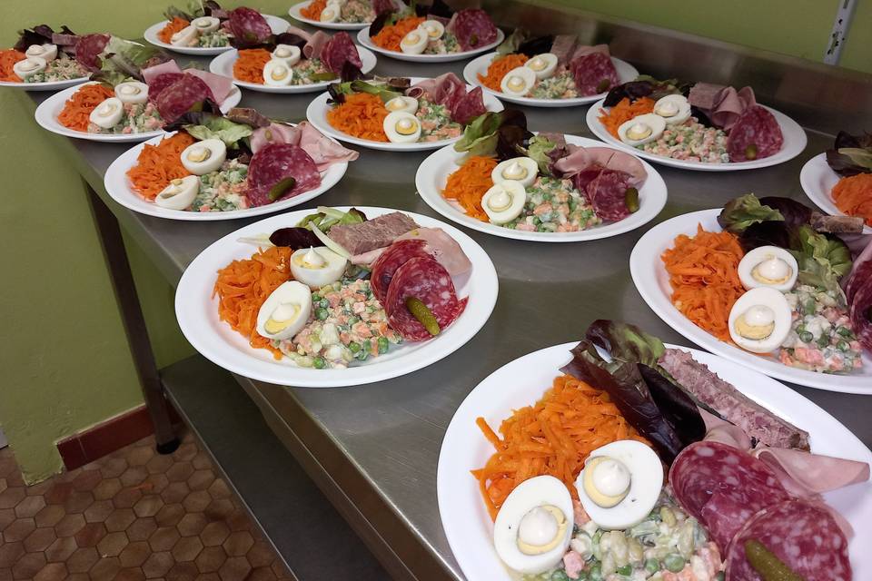 Assiettes froides