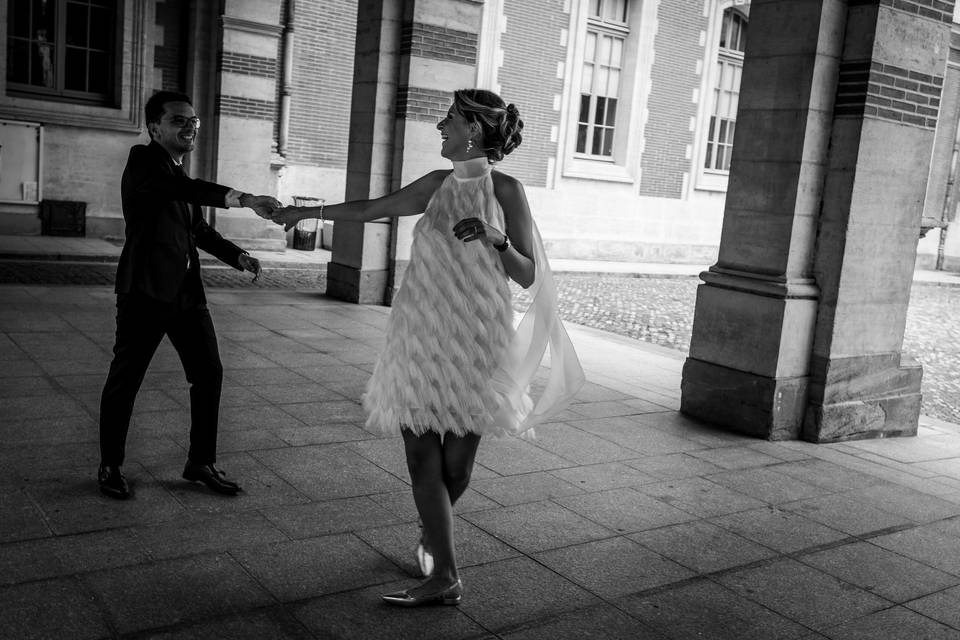 La danse des mariés