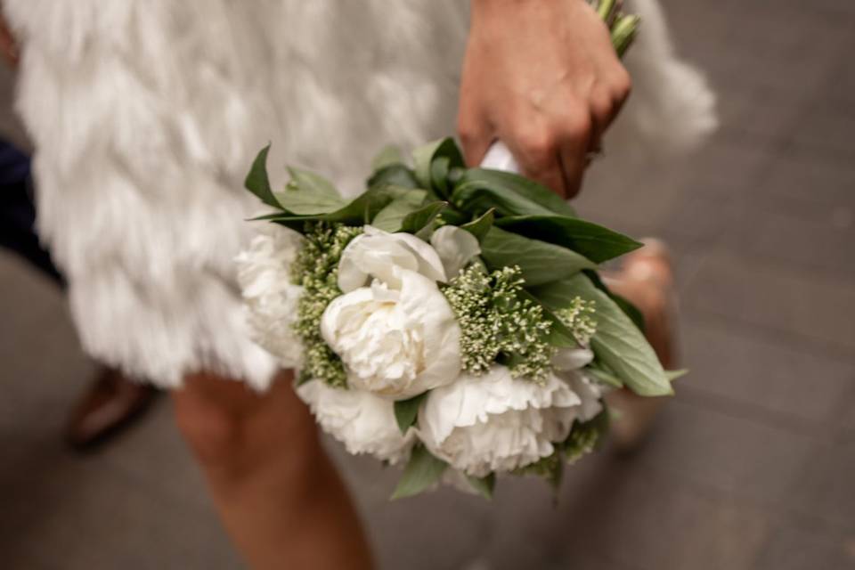 Le bouquet de la mariée