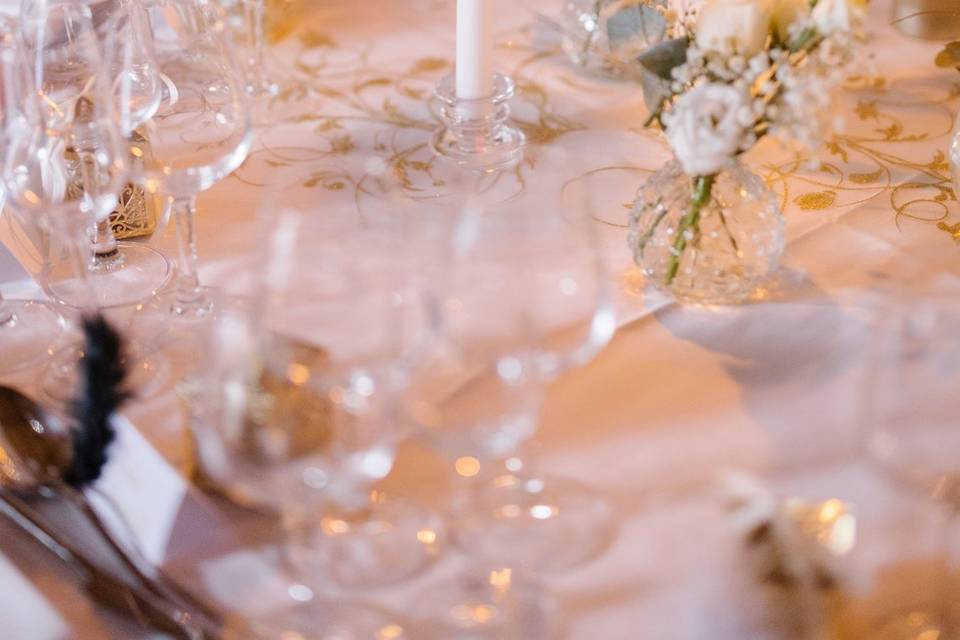 Table raffinée et élégante