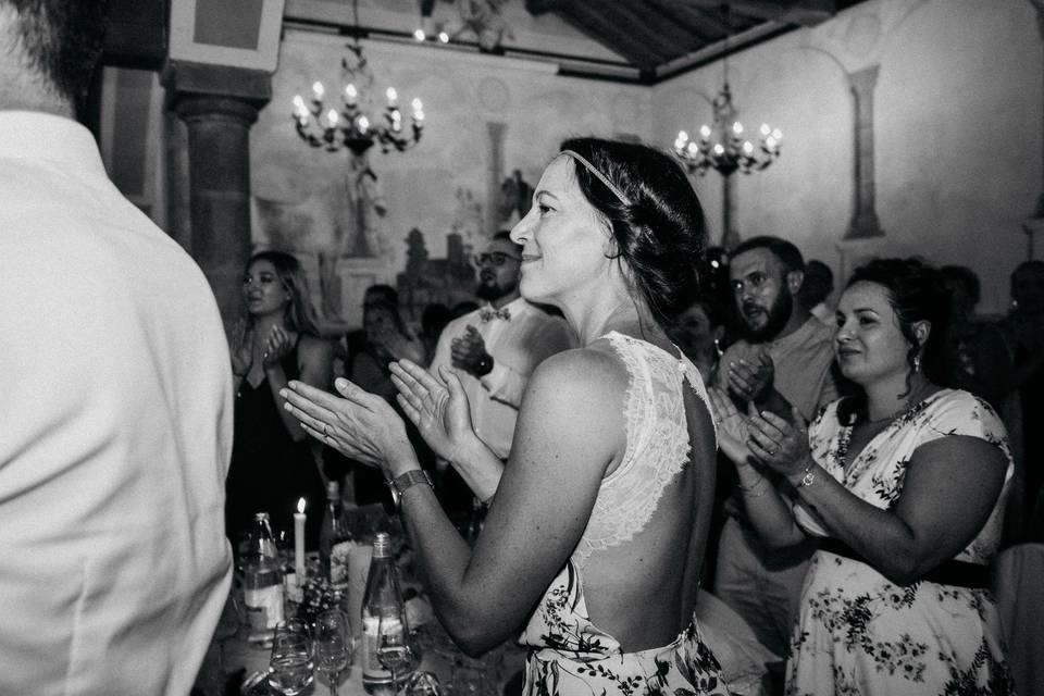 Ovation pour l'entrée