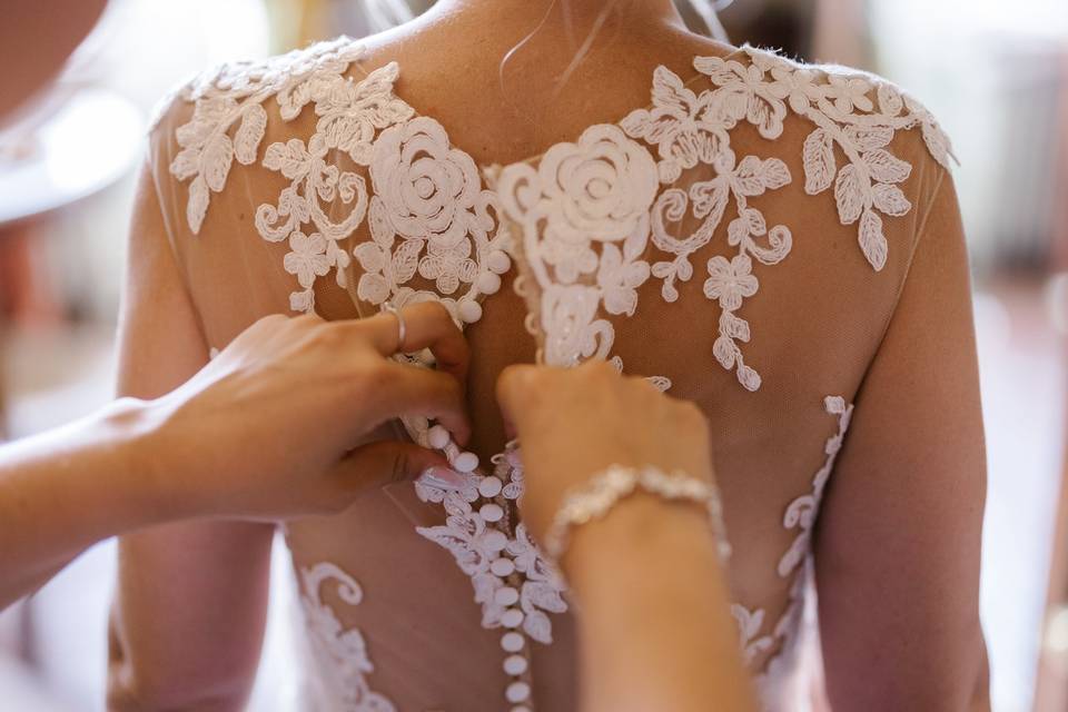 Magnifique robe de mariée