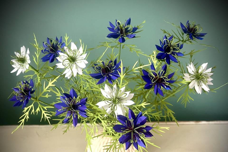 Fleurs en papier