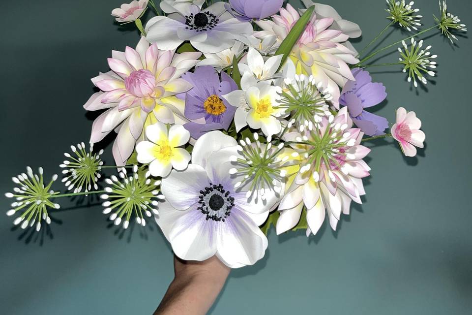 Fleurs en papier