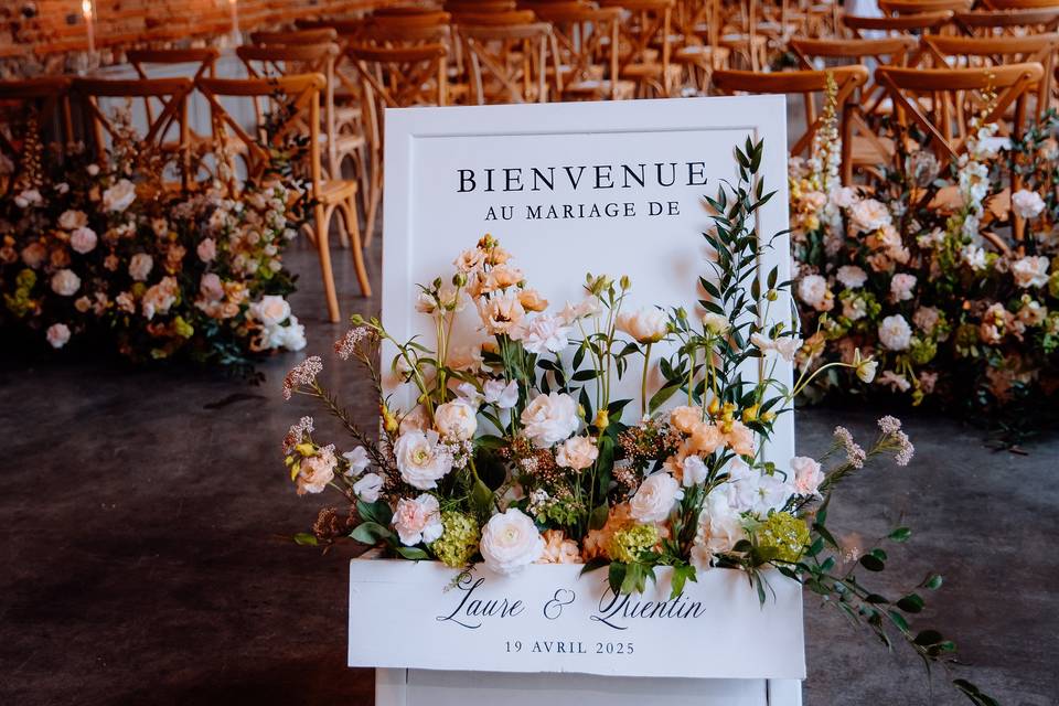 Panneau de Bienvenue
