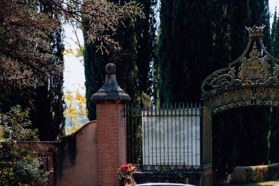 Arrivée domaine