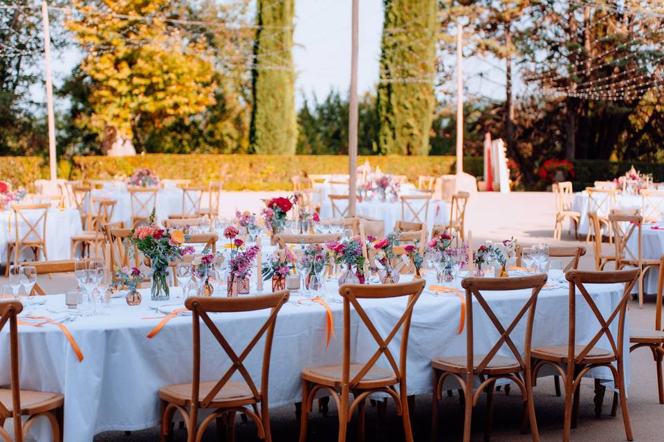 Table récéption