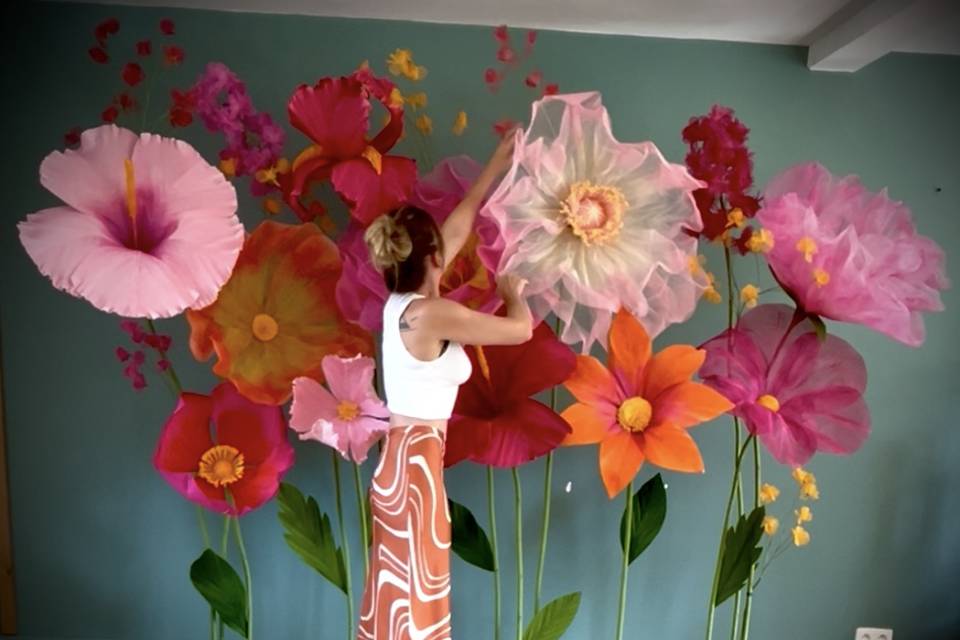 Fleurs géantes
