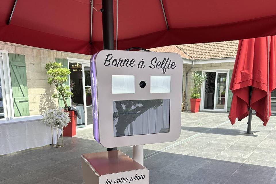 Borne à selfie