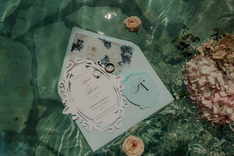 Sous l'eau