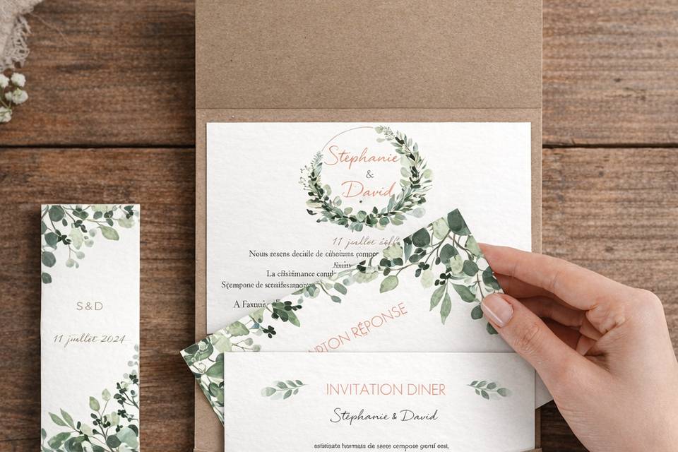 Invitation de mariage