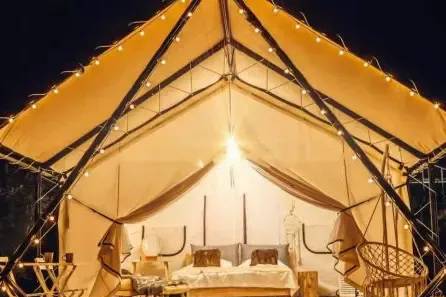 Tente de luxe hébergement
