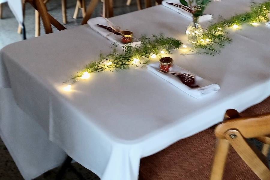 Décoration florale table