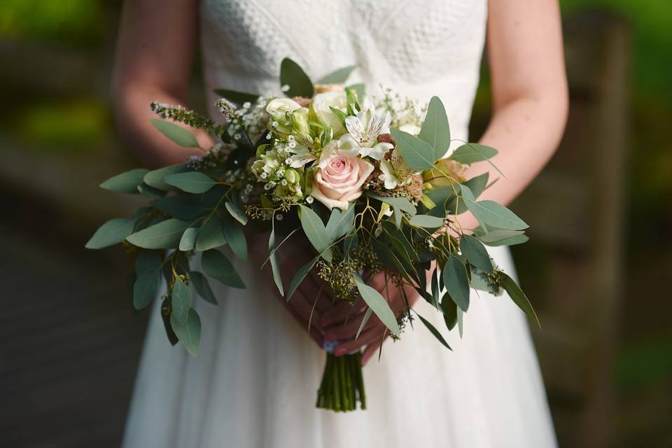 Création bouquet de mariée