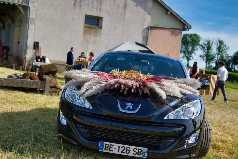 Voiture de la mariée