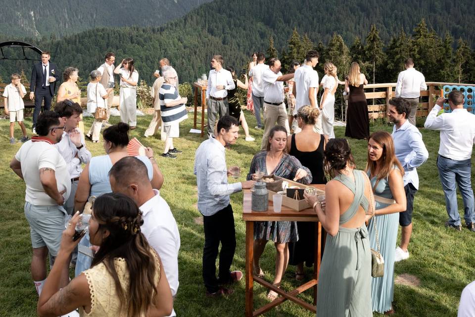 Invités cocktail