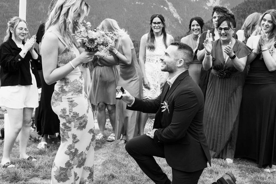Demande en mariage