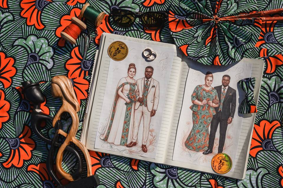 Flatlay objets importants